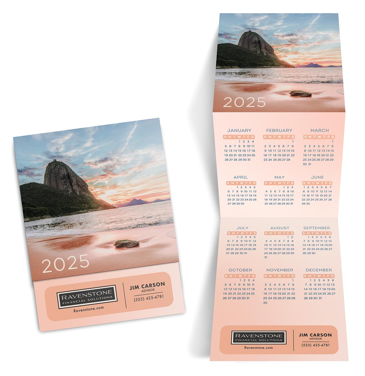 Custom Imprinted Tri-Fold Calendar