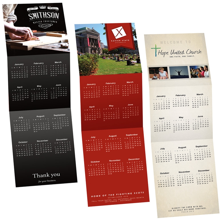 Tri-Fold Calendars